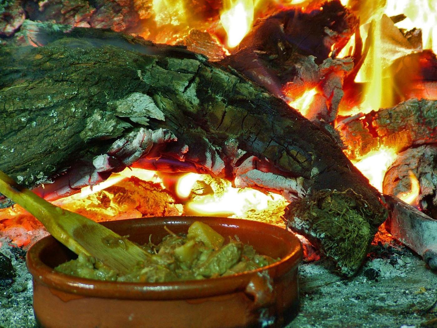 El Lagar Del Vero Huerta de Vero Bagian luar foto